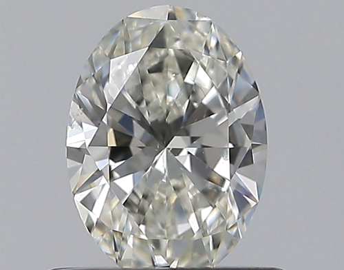 0.5 carat I-SI1 Natūralus Oval Deimantas (1)