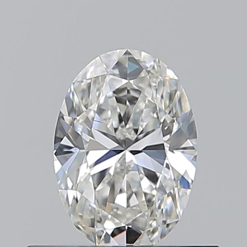 0.51 carat G-VS2 Natūralus Oval Deimantas (1)