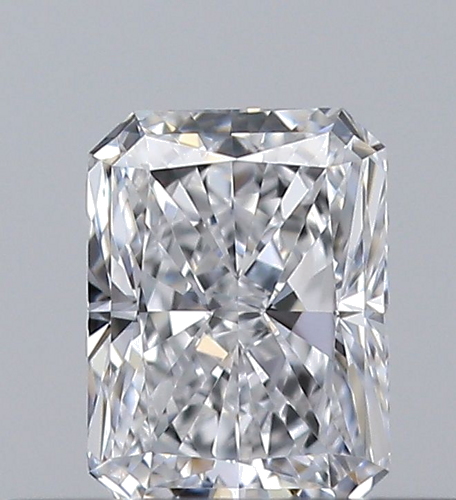 0.32 carat D-VVS1 Natūralus Radiant Deimantas (1)