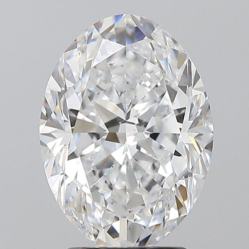 3.02 carat D-SI1 Natūralus Oval Deimantas (1)