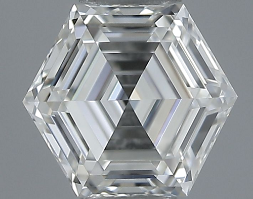 0.55 carat G-VVS1 Natūralus Hexagonal Deimantas (1)