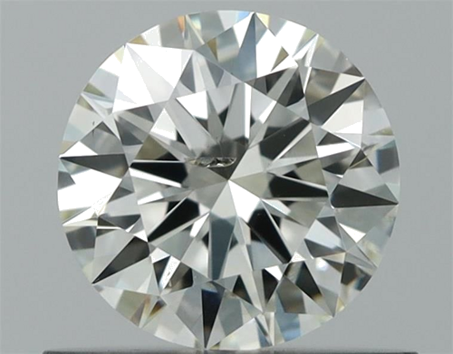 0.55 carat K-SI2 Excellent cut Natūralus Round Deimantas (1)