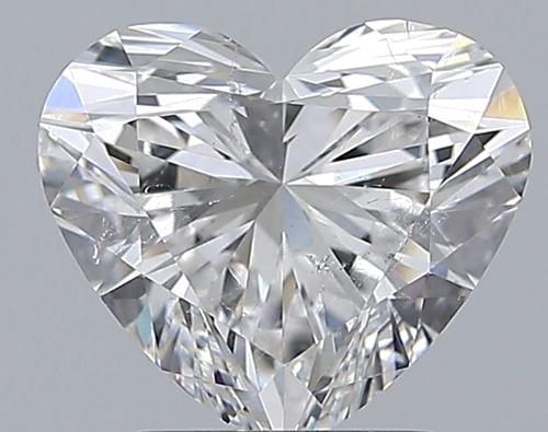 2.01 carat E-SI2 Natūralus Heart Deimantas (1)