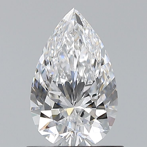 0.8 carat D-VS1 Natūralus Pear Deimantas (1)
