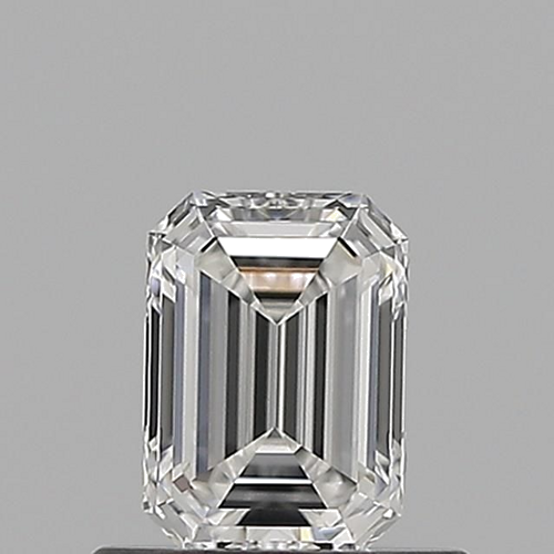 0.53 carat F-VVS1 Natūralus Emerald Deimantas (1)