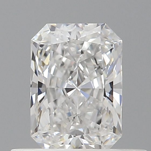 0.5 carat D-VVS1 Natūralus Radiant Deimantas (1)