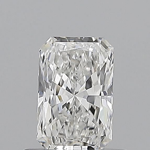 0.55 carat E-VVS2 Natūralus Radiant Deimantas (1)