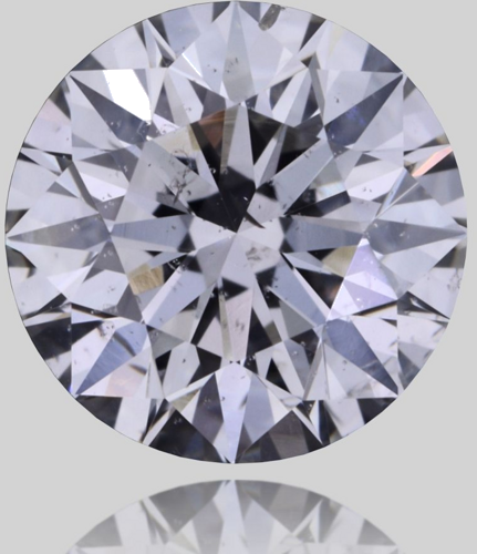 0.75 carat F-SI2 Excellent cut Natūralus Round Deimantas (1)