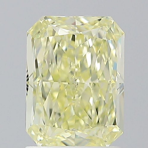 2.02 carat Fancy Light Yellow-SI1 Natūralus Radiant Deimantas (1)