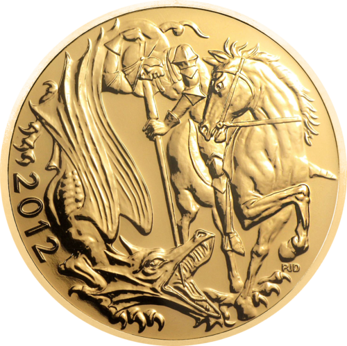 Soverenas Elžbieta II 2012 auksinė moneta (1)