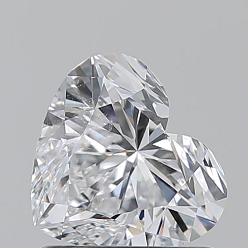 1.01 carat D-SI2 Natūralus Heart Deimantas (1)