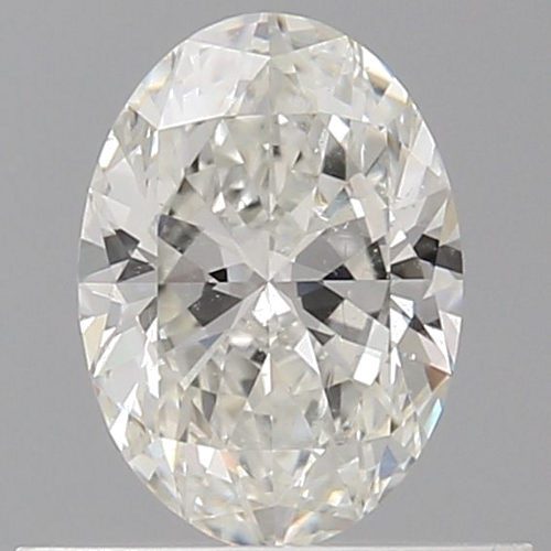 0.5 carat H-SI2 Natūralus Oval Deimantas (1)