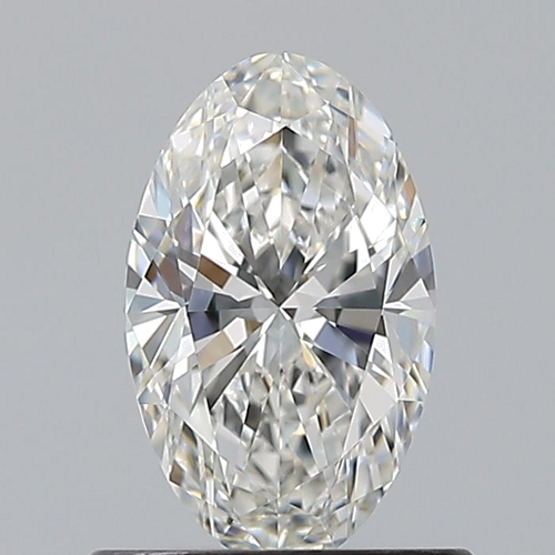 0.7 carat G-VVS2 Natūralus Oval Deimantas (1)