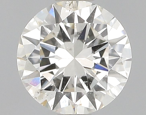 0.5 carat K-SI2 GD cut Natūralus Round Deimantas (1)