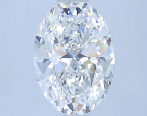 0.9 carat D-SI1 Natūralus Oval Deimantas (1)