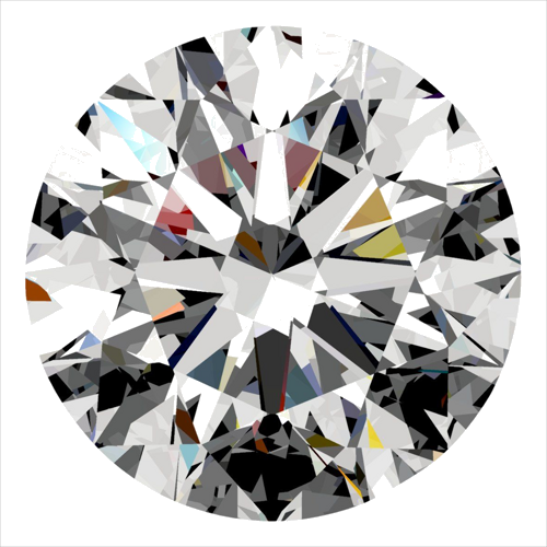 0.3 carat I-SI1 Excellent cut Natūralus Round Deimantas (1)