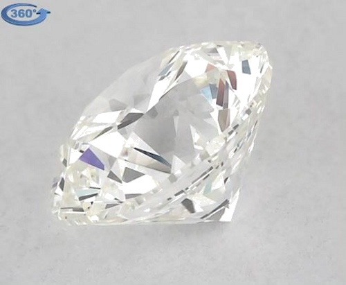 0.9 carat I-VVS2 Excellent cut Natūralus Round Deimantas (1)