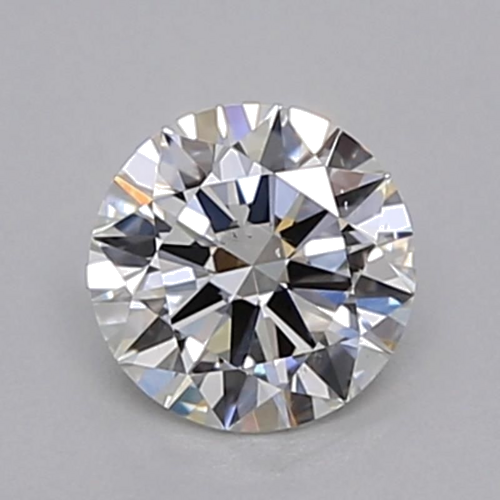 0.35 carat F-SI1 Excellent cut Natūralus Round Deimantas (1)