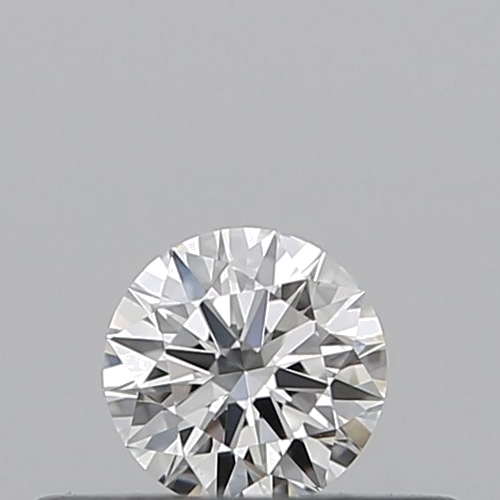 0.19 carat G-VVS1 Excellent cut Natūralus Round Deimantas (1)