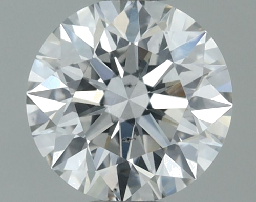 0.51 carat I-SI1 Excellent cut Natūralus Round Deimantas (1)