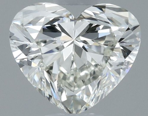 0.5 carat K-VVS2 Natūralus Heart Deimantas (1)