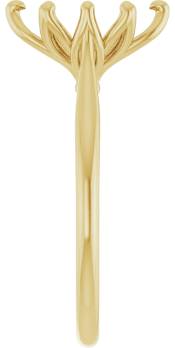 Sužadėtuvių Žiedas „Cathedral-Style Solitaire Tulipset®“ 14k yellow gold Marquise 10.5mm x 5.5mm (4)