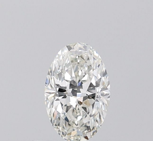 0.52 carat I-VS2 Natūralus Oval Deimantas (1)