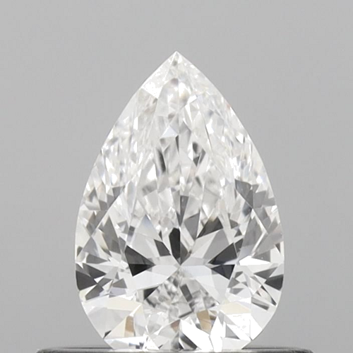 0.51 carat D-VS2 Natūralus Pear Deimantas (1)