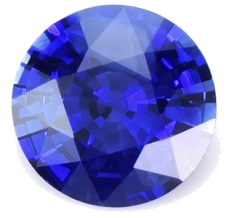 0.57 carat BLUE Round Safyras (1)