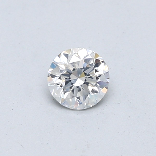 0.34 carat F-SI2 GD cut Natūralus Round Deimantas (1)