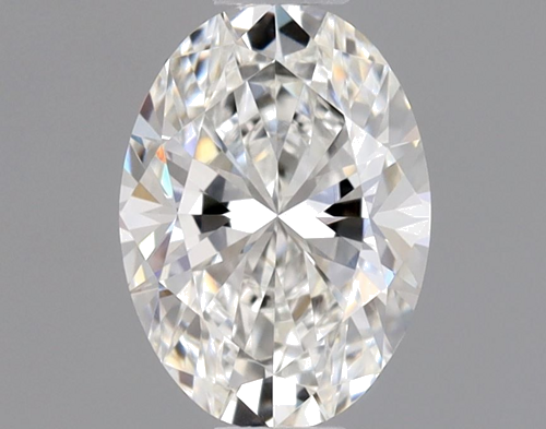 0.52 carat G-VVS2 Natūralus Oval Deimantas (1)