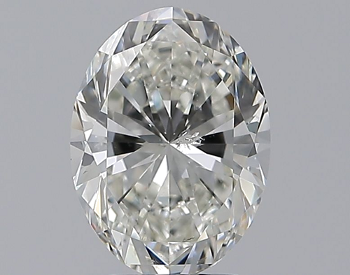 2.52 carat I-SI2 Natūralus Oval Deimantas (1)