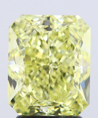 3.01 carat Fancy Yellow-VS2 Natūralus Radiant Deimantas (1)
