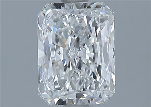 1.5 carat F-SI1 Natūralus Radiant Deimantas (1)