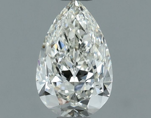 0.6 carat I-VVS2 Natūralus Pear Deimantas (1)