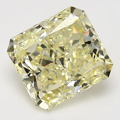4.83 carat Fancy Yellow-VVS2 Natūralus Radiant Deimantas (1)