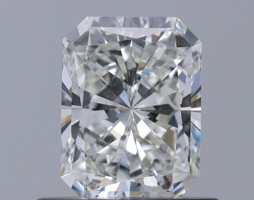 0.7 carat H-VVS2 Natūralus Radiant Deimantas (1)