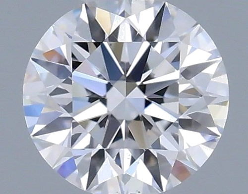 0.31 carat D-VS2 Very Good cut Natūralus Round Deimantas (1)