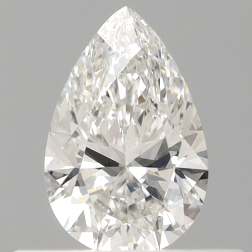 0.41 carat F-VS1 Natūralus Pear Deimantas (1)