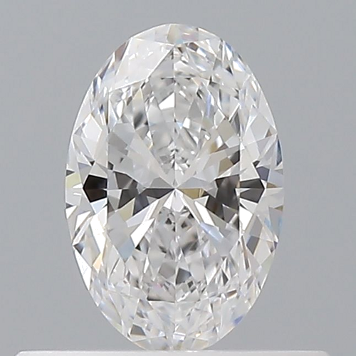 0.4 carat D-VVS1 Natūralus Oval Deimantas (1)