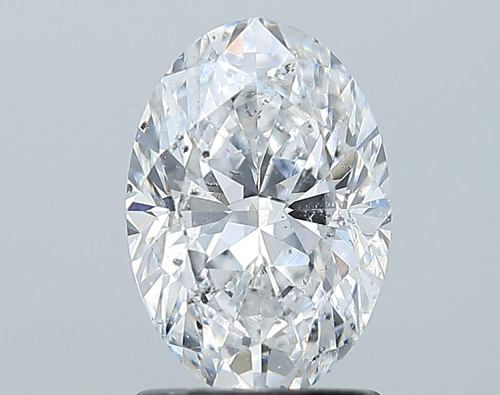 1.51 carat D-SI2 Natūralus Oval Deimantas (1)