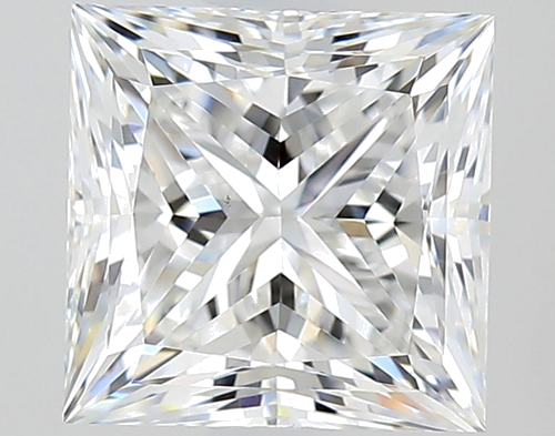 1.01 carat E-VS1 Natūralus Princess Deimantas (1)