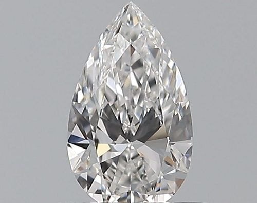 0.51 carat E-VS1 Natūralus Pear Deimantas (1)