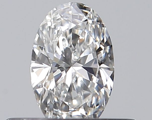 0.3 carat F-VVS2 Natūralus Oval Deimantas (1)