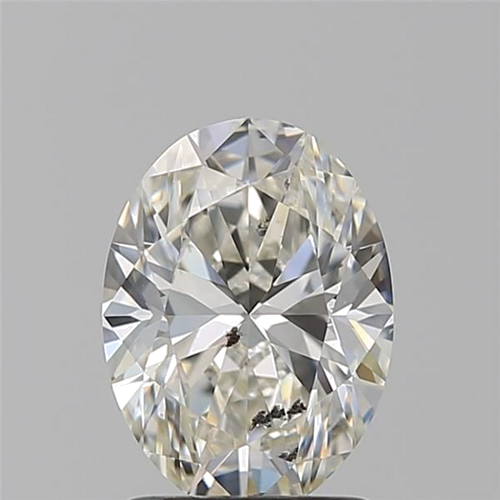 1.52 carat J-SI2 Natūralus Oval Deimantas (1)