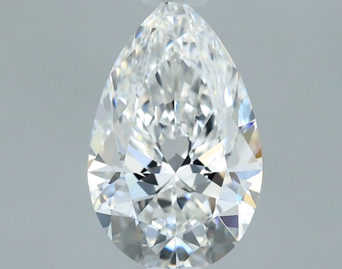 0.6 carat E-VVS1 Natūralus Pear Deimantas (1)
