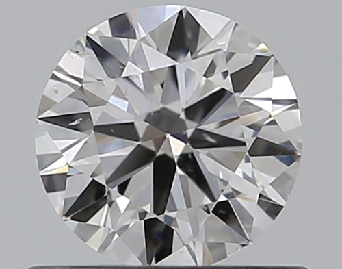 0.5 carat F-SI1 Very Good cut Natūralus Round Deimantas (1)