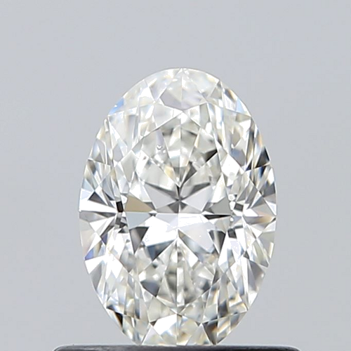 0.61 carat G-VS2 Natūralus Oval Deimantas (1)