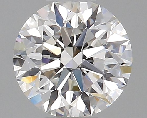 0.42 carat F-VVS2 Excellent cut Natūralus Round Deimantas (1)