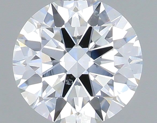 0.37 carat F-SI1 Excellent cut Natūralus Round Deimantas (1)